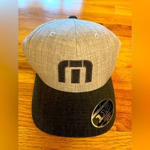Travis Mathew Fabric Grey Snapback
